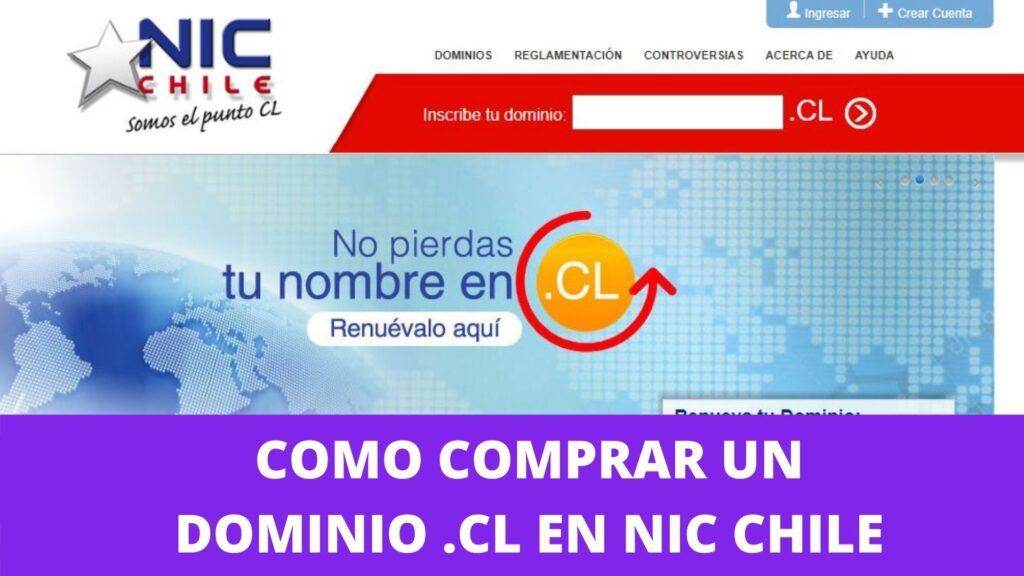 Como comprar un dominio .cl en Nic Chile